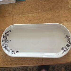 Extremely Rare Sugar Plum Fairy Small Fiesta Bread Tray